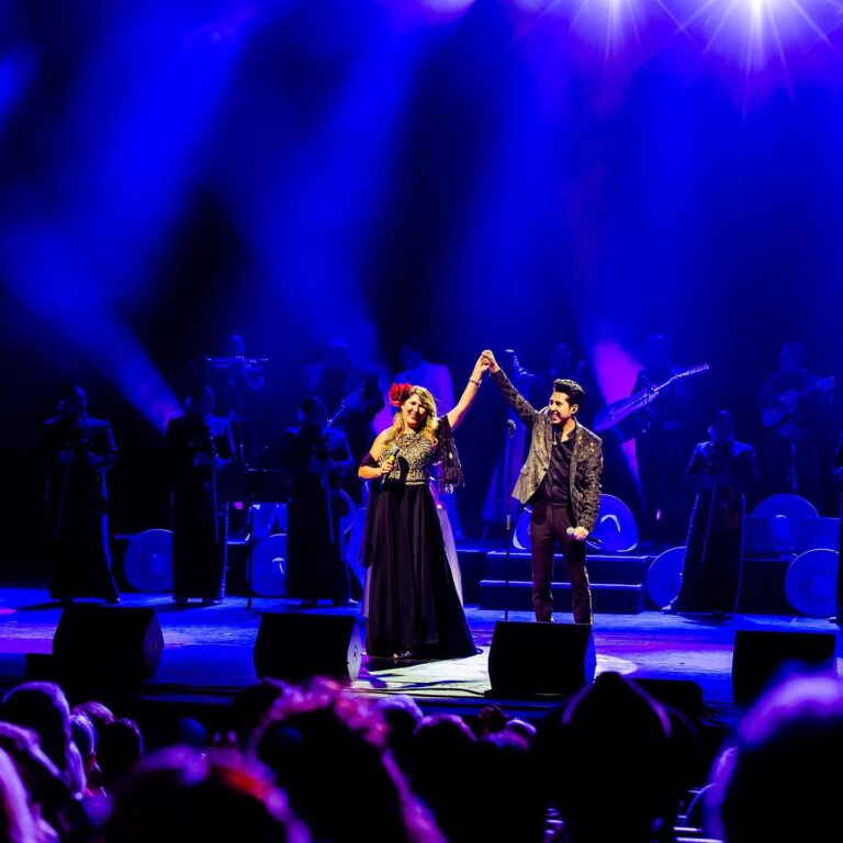 Santiago Alberto & his mom Angel Espinoza at Santa Fe Opera 2019